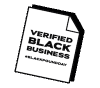 Black Lives Matter Money Sticker by Black Pound Day