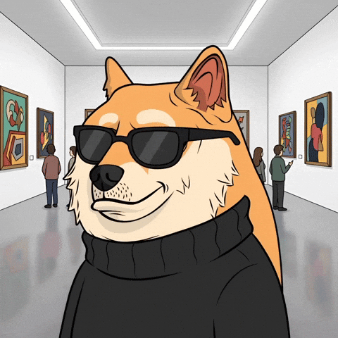 Shiba Inu Deal With It GIF by Doge Pound