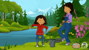 Molly Of Denali Dancing GIF by PBS KIDS