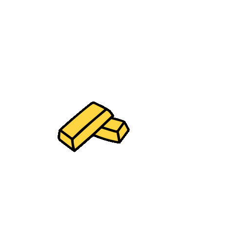 BancoBari giphyupload gold dinheiro ouro Sticker