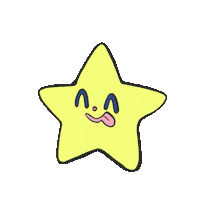 MWD_777 star orange 星 mwd Sticker