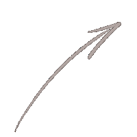 Right Arrow Light Brown Sticker