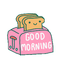 Pink Morning Sticker by Ivo Adventures