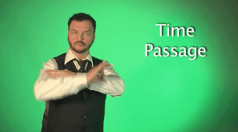 sign language time passage GIF by Sign with Robert