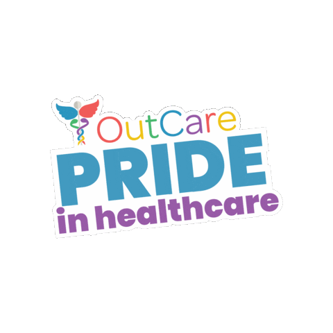 outcarehealth giphygifmaker lgbtq health pride in practice outcare health Sticker