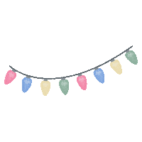 kristinwinchester christmas christmas lights holiday lights knw Sticker