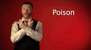 sign language poison GIF by Sign with Robert