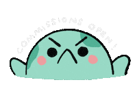 Angry Commission Sticker by angy frog