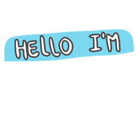 Im Hello Sticker