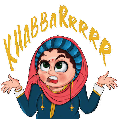 Kashmiri Kyapata Sticker