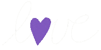 Lettering Love Sticker by Daniela Nachtigall
