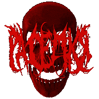 Red Skull Dubstep Sticker by PaceMKR