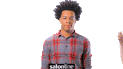 black power no Sticker by Salon Line