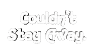 Stay Away 3D Sticker by OpticalArtInc.