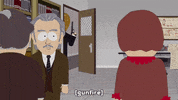 scared guns GIF by South Park 