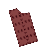 Happy Chocolate Bar Sticker