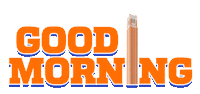 shining good morning Sticker by University of Florida