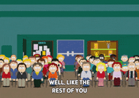 angry crowd GIF by South Park 