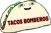 Food Tacos Sticker by Paloma Beauty