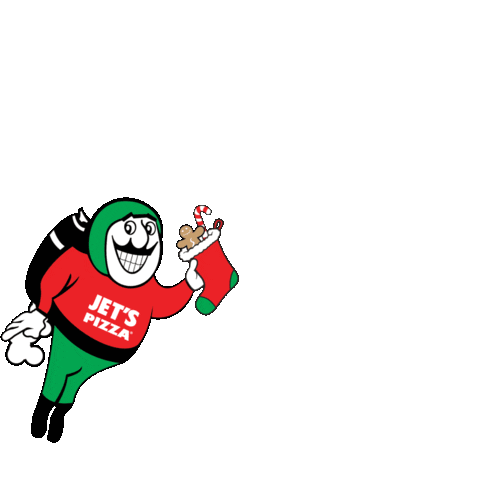 Merry Christmas Sticker by Jet's Pizza