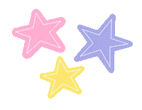 Stars Sticker by Meli Fernández CM
