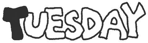 Happy Tuesday Sticker