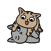 Girlfriend Love Sticker by Cat and Cat Comics