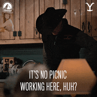 Paramount Network Cowboy GIF by Yellowstone