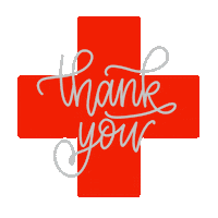 gkcaptures red help coronavirus thankyou Sticker