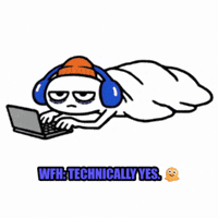 Work From Home GIF