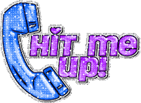 Call Me Sticker