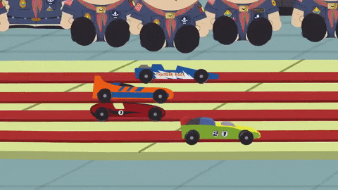 cars race GIF by South Park 