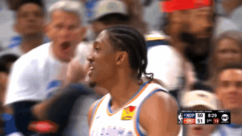 jeffpatt giphygifmaker thunder barking jalen williams GIF