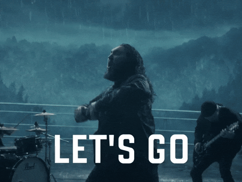 Lets Go Rain GIF by I Prevail