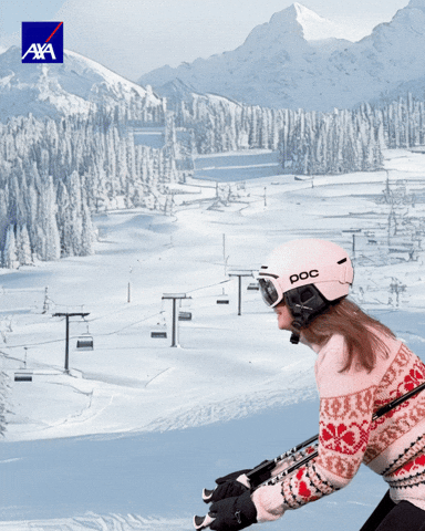 Snow Winter GIF by AXA_Deutschland