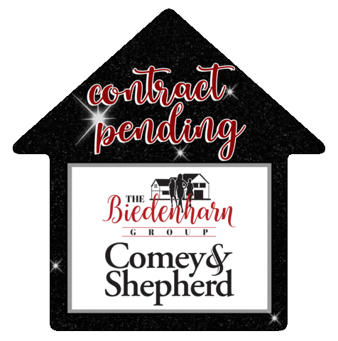 Pending Real Estate Sticker by The Biedenharn Group