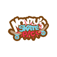 Vegan Skate Sticker by Monty's Good Burger