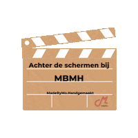 madebymohandgemaakt mbmh madebymohandgemaakt achterdeschermen Sticker
