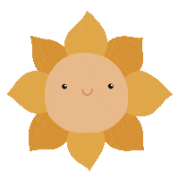 Happy Flower Sticker