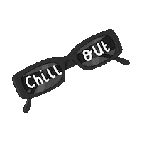Chill Out Fashion Sticker