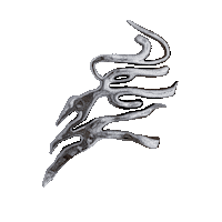 Unbeliebabe unbeliebabe metal flower metallic flower metal form Sticker