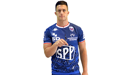 Swipe Up Fc Grenoble Rugby Sticker by FCG Rugby