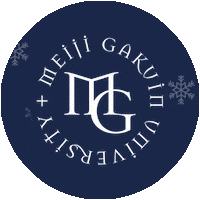 Snow Winter Sticker by MEIJI_GAKUIN_UNIVERSITY