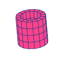 Cianomagenta Sticker