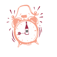 Red Wine Sticker by OurTableUAE