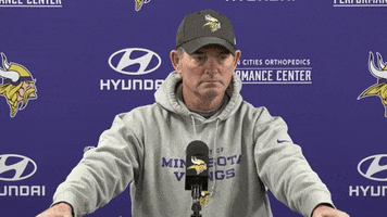 Mike Zimmer Smile GIF by Minnesota Vikings