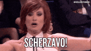 joking vladimir luxuria GIF by Isola dei Famosi