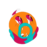 hialycat hialycat fatginger Sticker