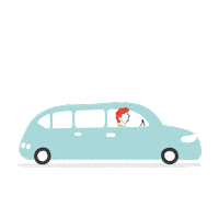 Wabicar renting wabi alquiler de coches bipi Sticker