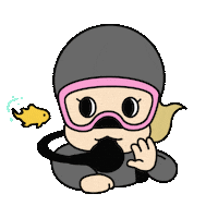 Diving Scuba Sticker